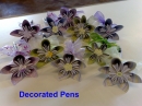 Decorated pens